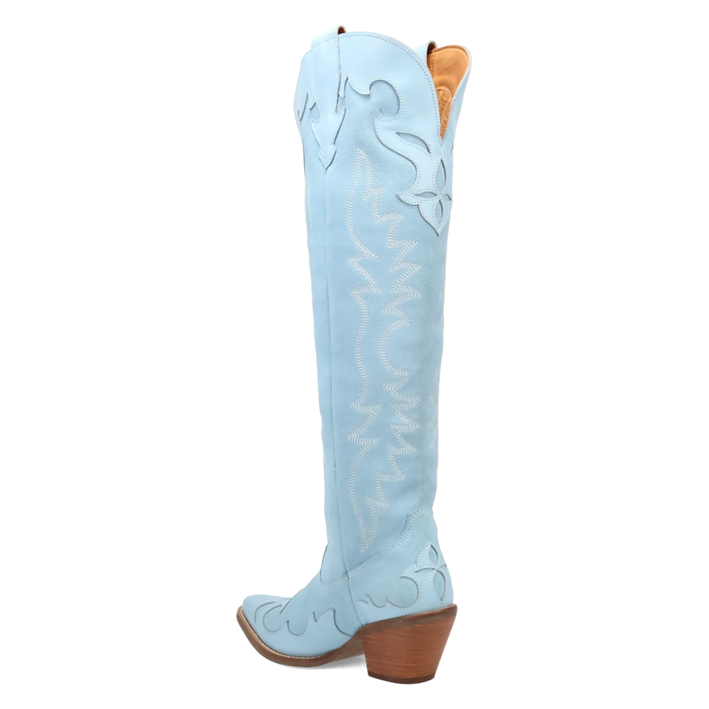Dingo Drama Queen - Women's Suede Leather Cowgirl Boots