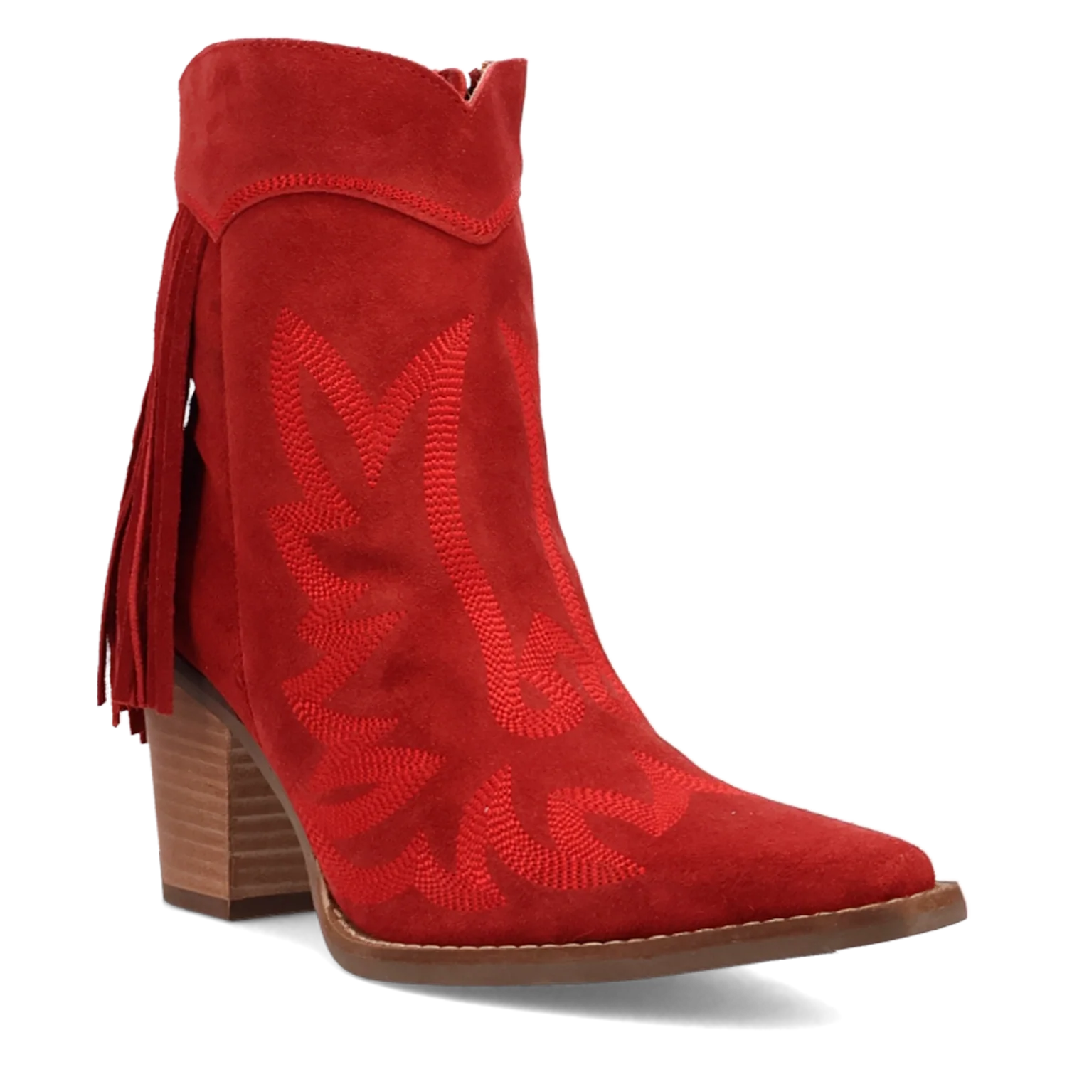 Dingo Wild Sage - Women's Suede Leather Booties
