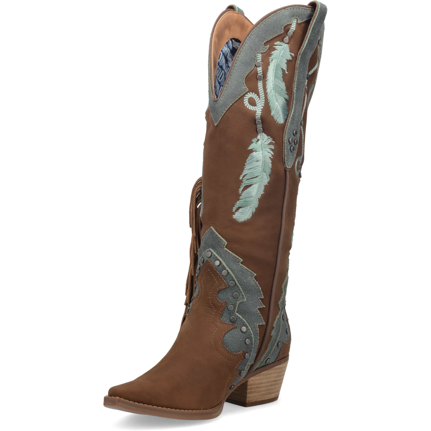 Dingo Dream Catcher - Womens Suede Leather Cowboy Boots