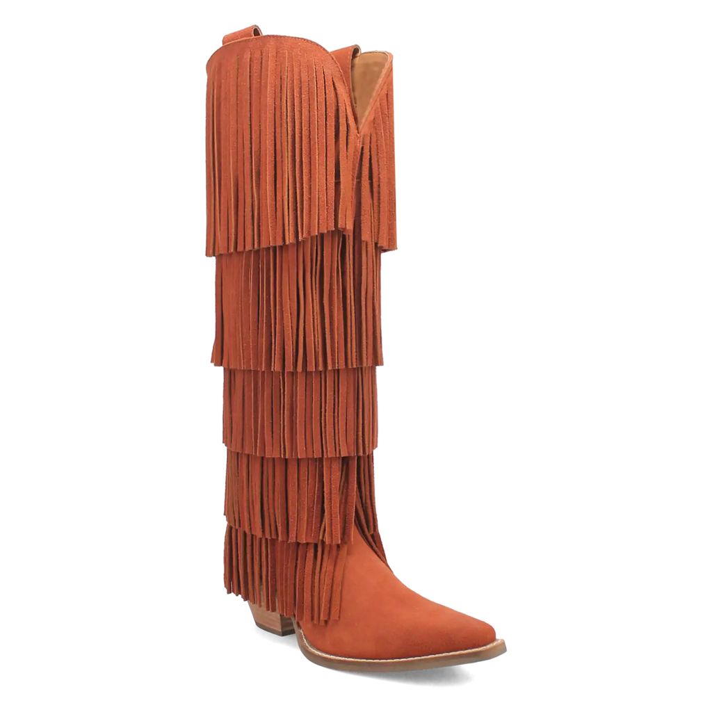 Dingo Wild Child - Women's Suede Leather Cowgirl Boots