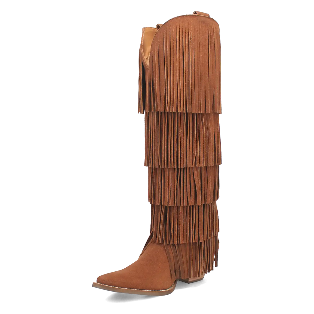 Dingo Wild Child - Women's Suede Leather Cowgirl Boots