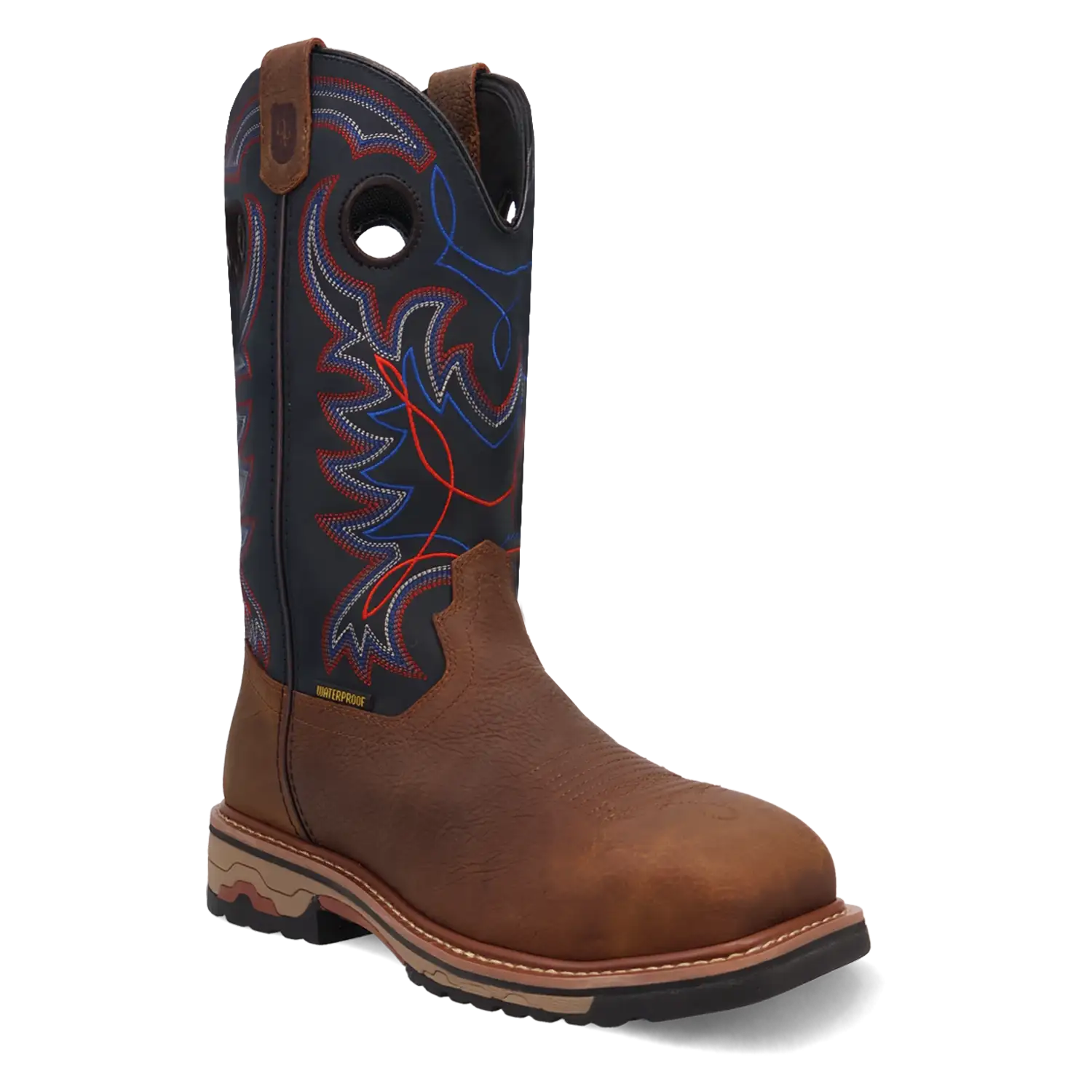 Dan Post Saddlebred - Men's Waterproof Leather Work Cowboy Boots (Closeout)