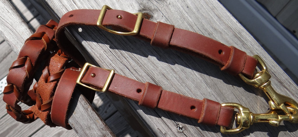 Laced Leather Reins