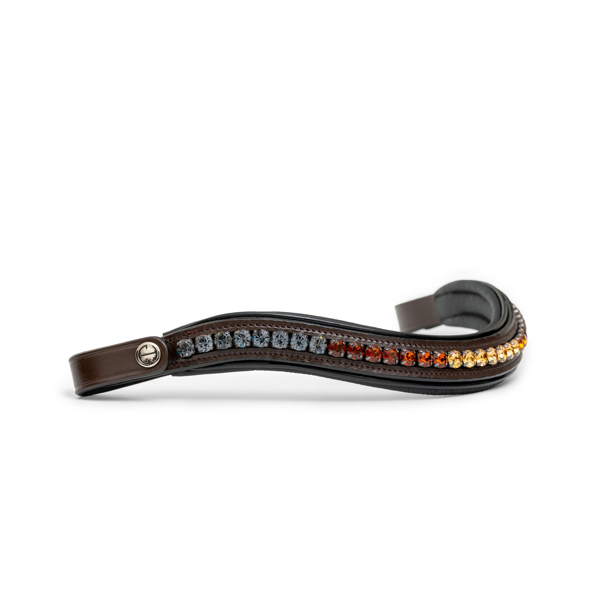The Sarah - Maple Brown Leather Double