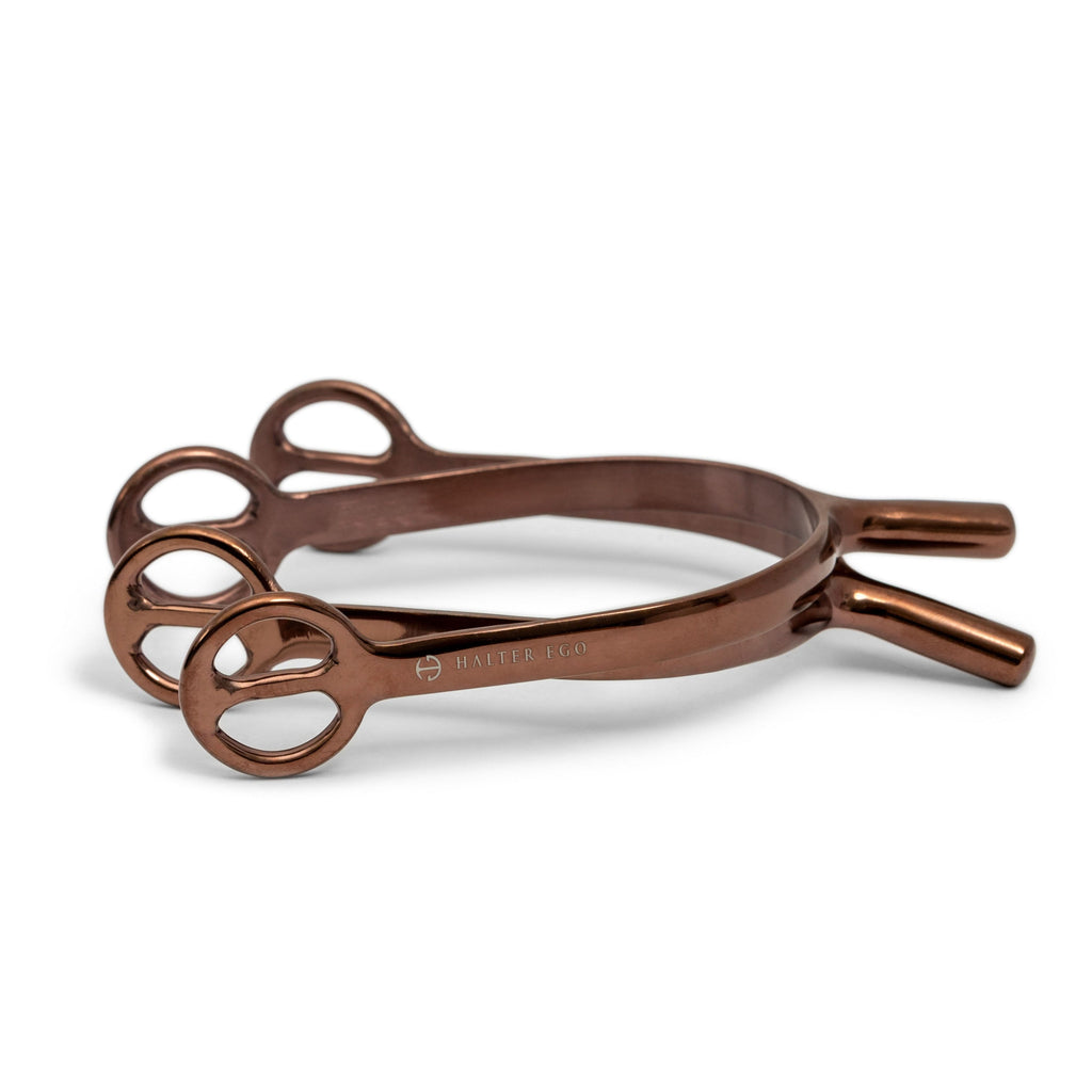 Metallic Bronze Spurs - Long Shank