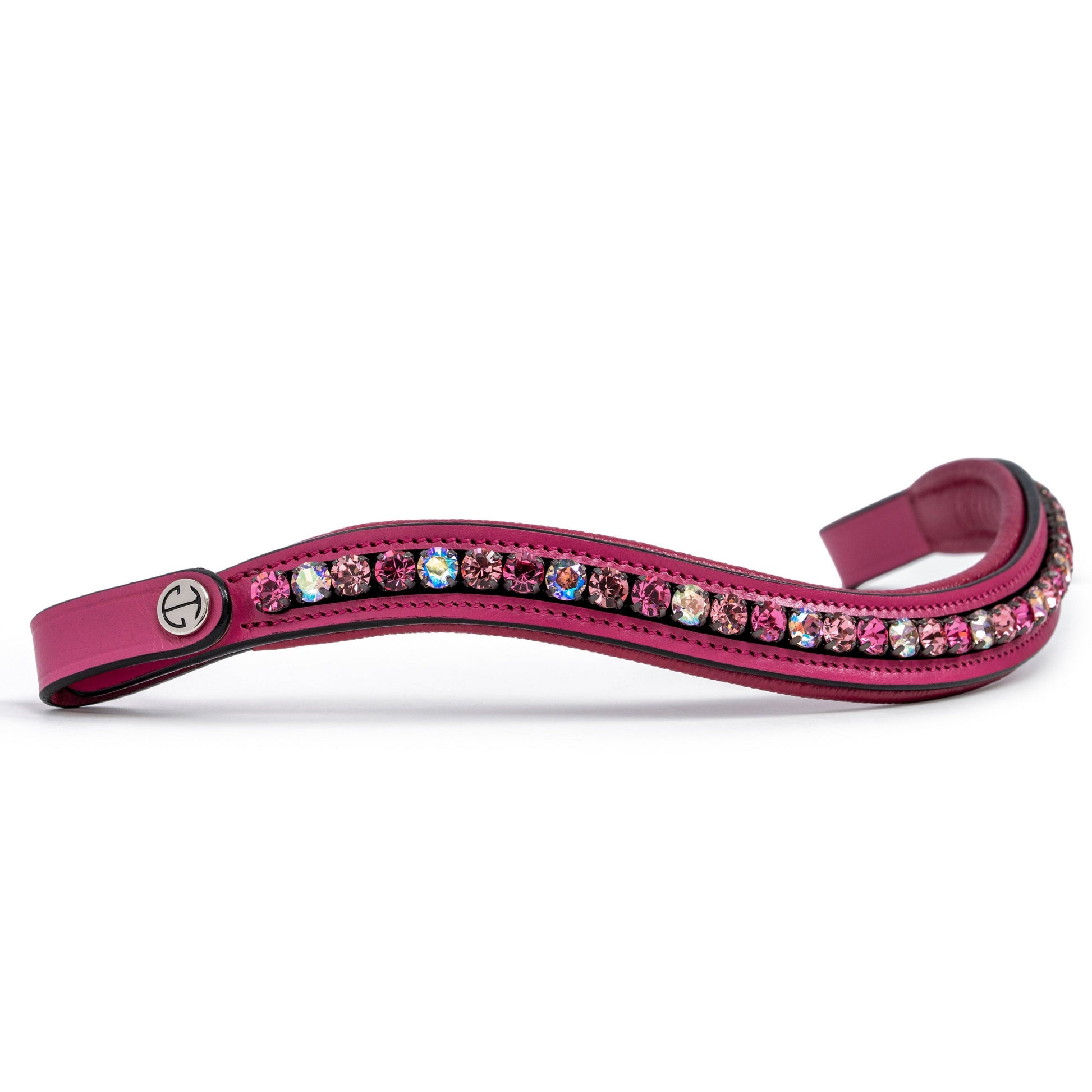 The Barbie Pink Leather Snaffle Bridle