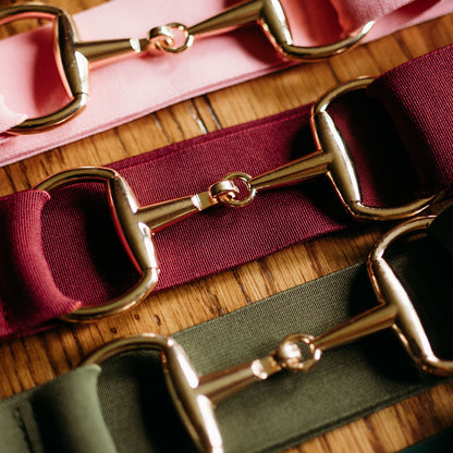 Adjustable Elastic Bit Equestrian Belt