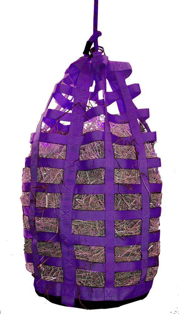 Go Around Slow Feeder Horse Hay Bag – 3.5" x 1.5" Rectangular Openings – Balanced Feeding | Patented Design – 6-Month Warranty