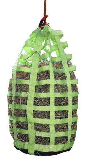Go Around Slow Feeder Horse Hay Bag – 3.5" x 1.5" Rectangular Openings – Balanced Feeding | Patented Design – 6-Month Warranty