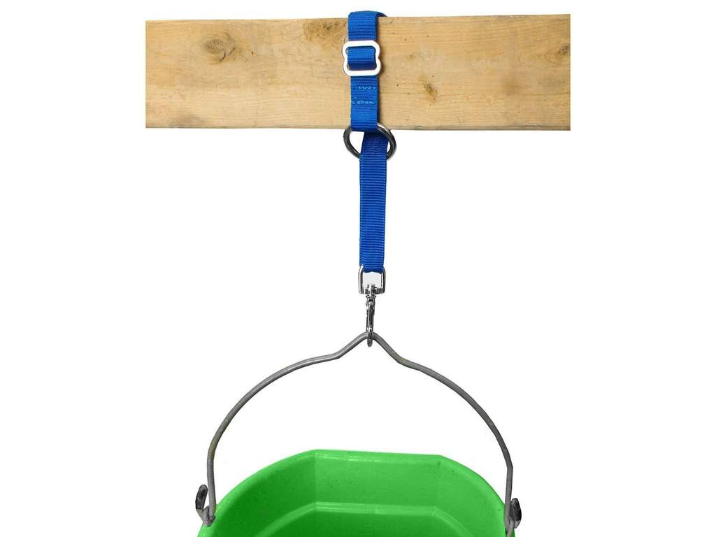 Derby Originals Heavy Duty Adjustable Overlay 30” Nylon Hanging Bucket Straps for Water and Feed Buckets - Available in Four Fun Patterns