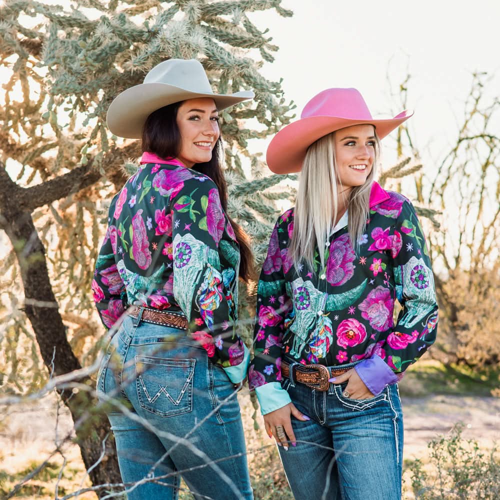 *LAST CHANCE* Desert Bloom Button Down