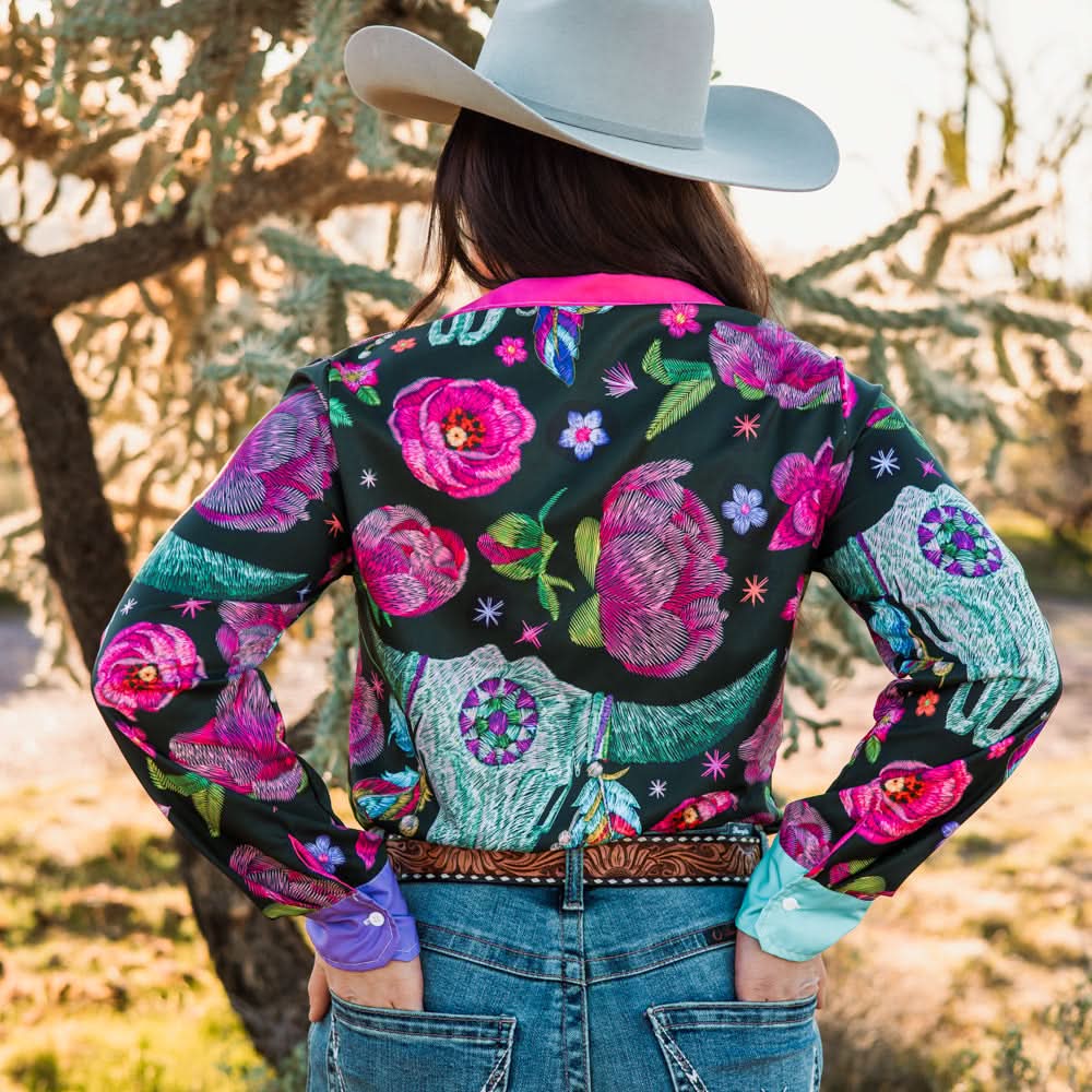 *LAST CHANCE* Desert Bloom Button Down