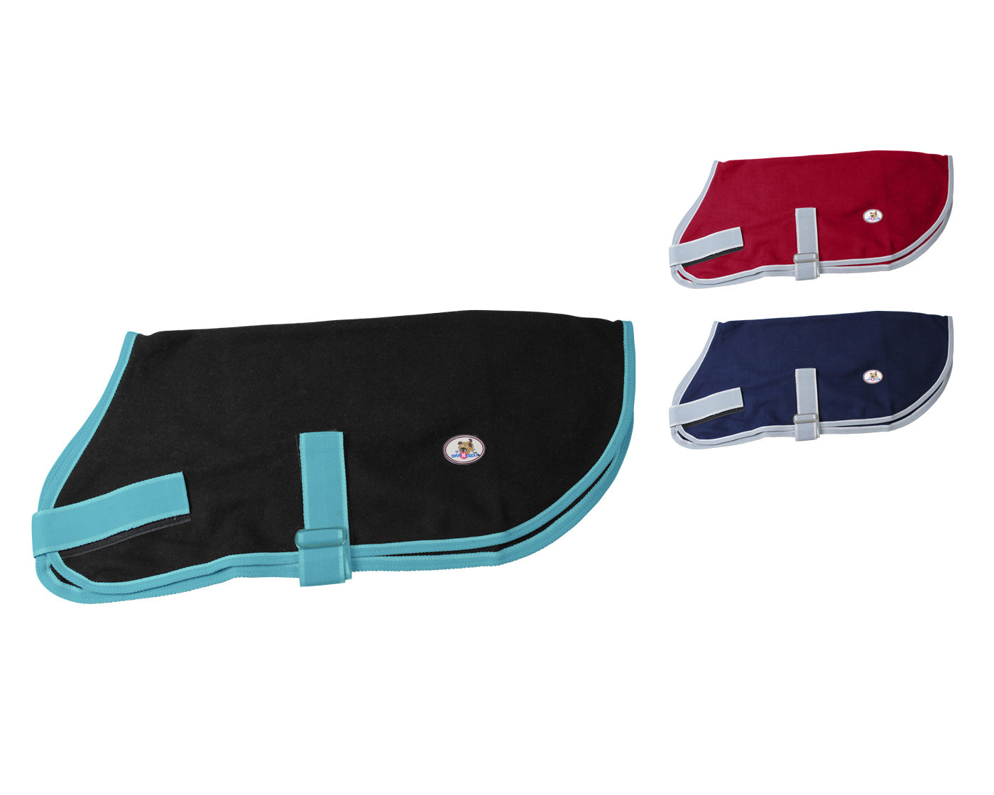 CuteNfuzzy All Purpose Fleece Lounger Warm Dog Sweater, Use as Indoor Blanket or Outdoor Coat, Great for Senior Dogs, All Sizes Available