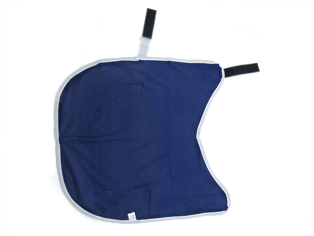 CuteNfuzzy All Purpose Fleece Lounger Warm Dog Sweater, Use as Indoor Blanket or Outdoor Coat, Great for Senior Dogs, All Sizes Available