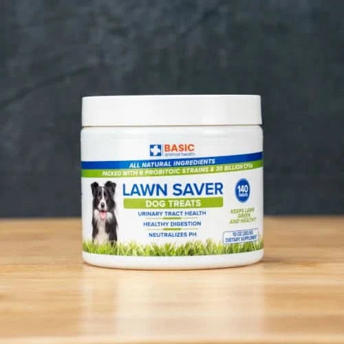 Lawn Saver Dog Treats - Grass Saver Supplement for dogs - 10 oz.