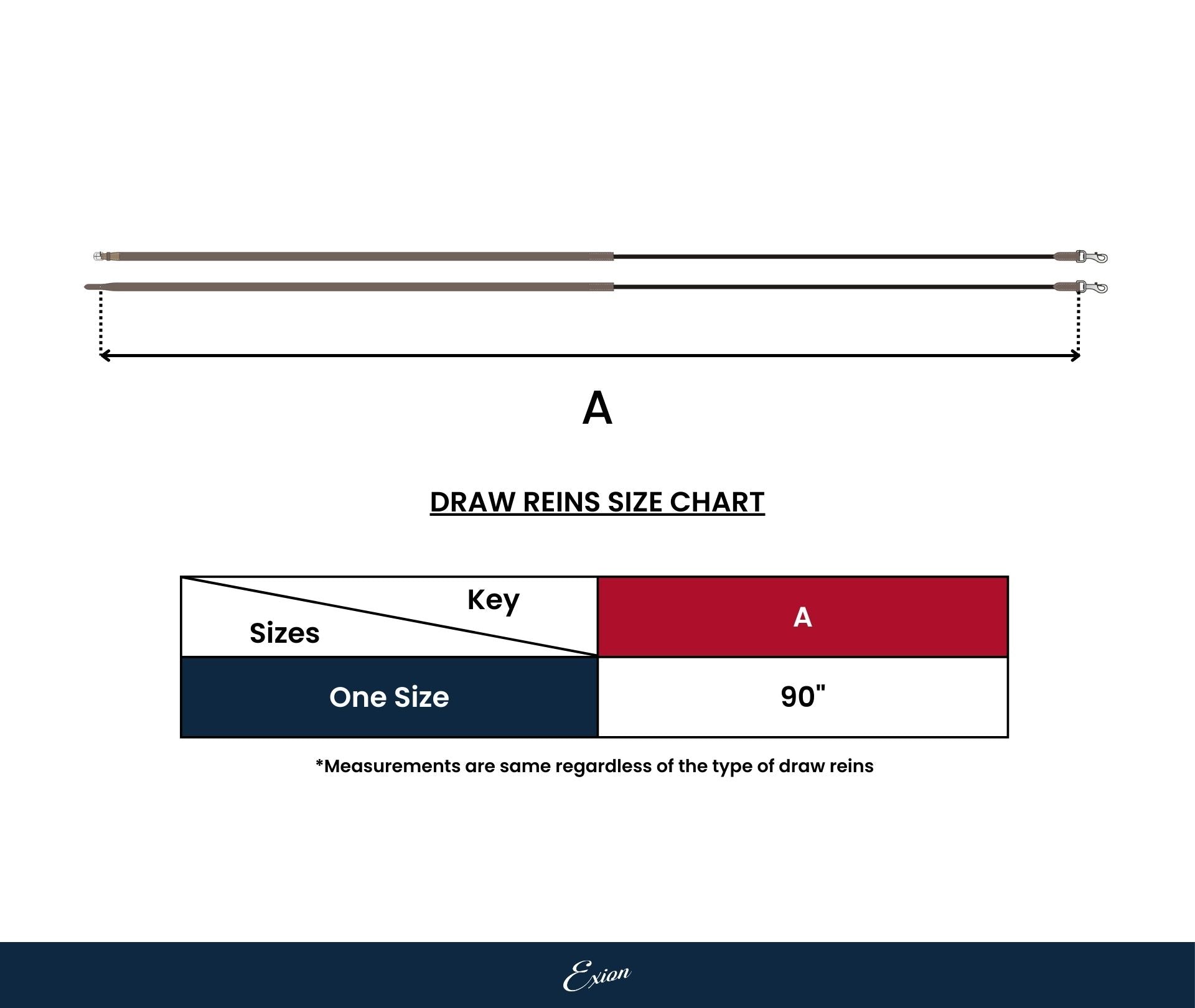 ExionPro Web & Leather Draw Reins