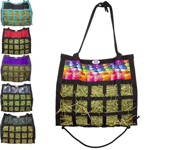 Scratchless Slow Feeder Hay Bag – 3.5" x 3" Square Openings – Moderate Slow Feed | Super Tough Bottom – 6-Month Warranty