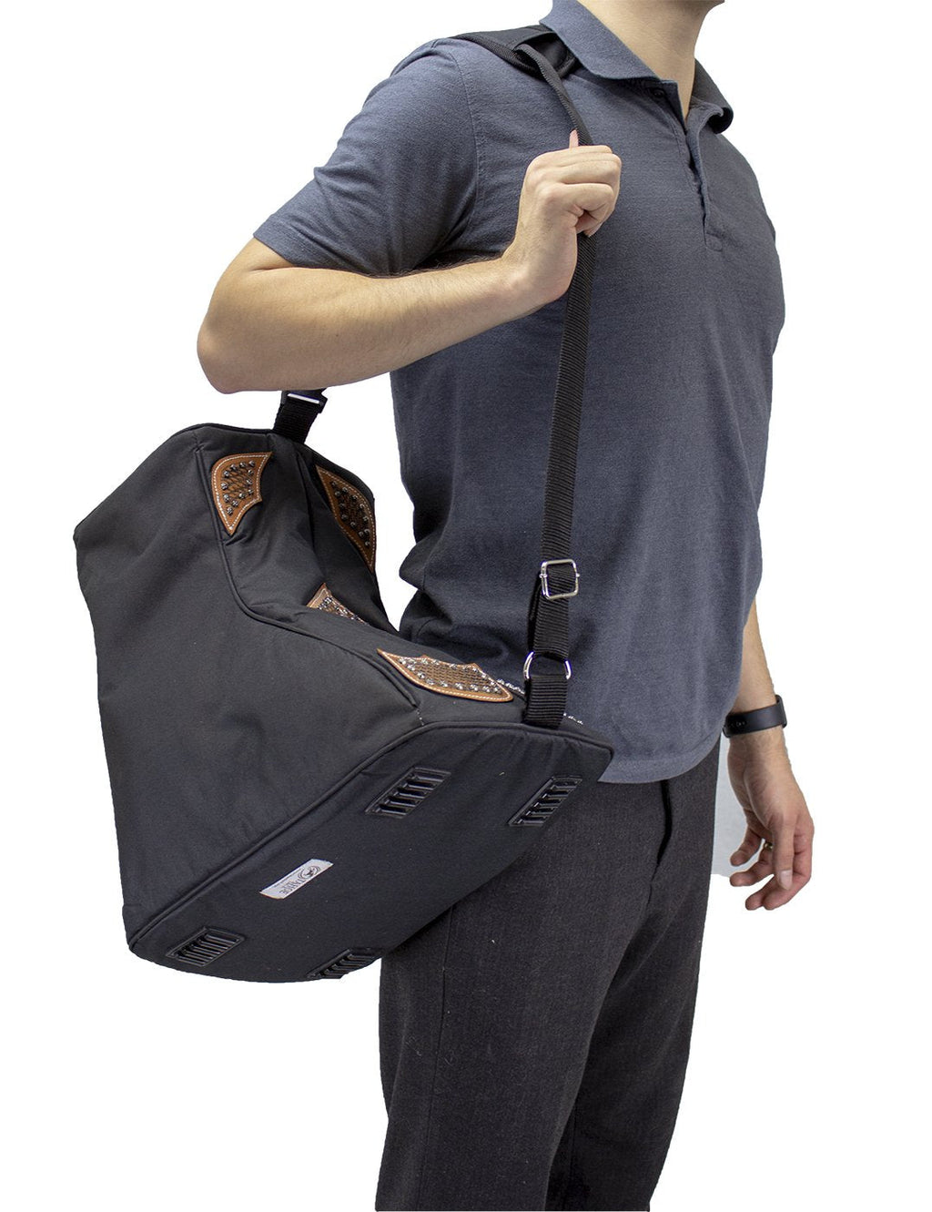 Tahoe Durango Premium Padded Waterproof Nylon Western Boot Carry Bag with 1 Year Warranty