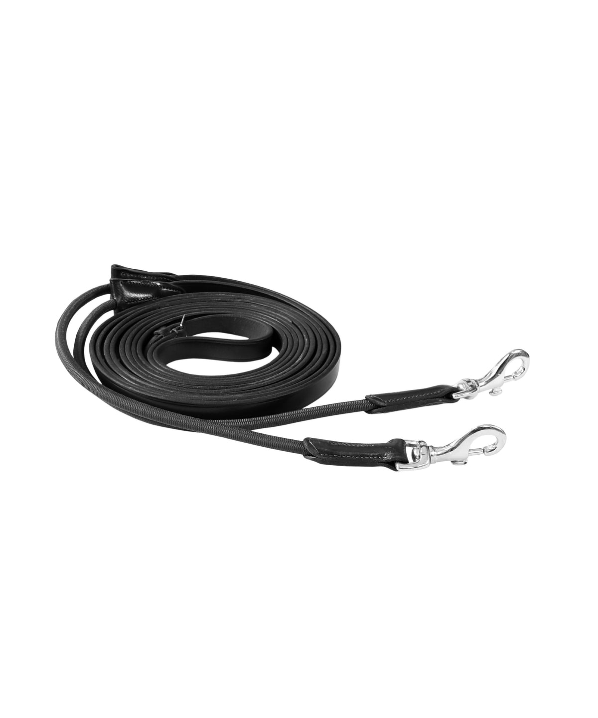ExionPro Leather Draw Reins with Elastic