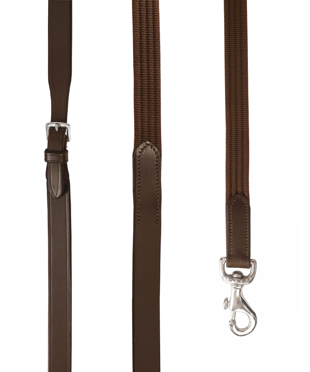 ExionPro Web & Leather Draw Reins