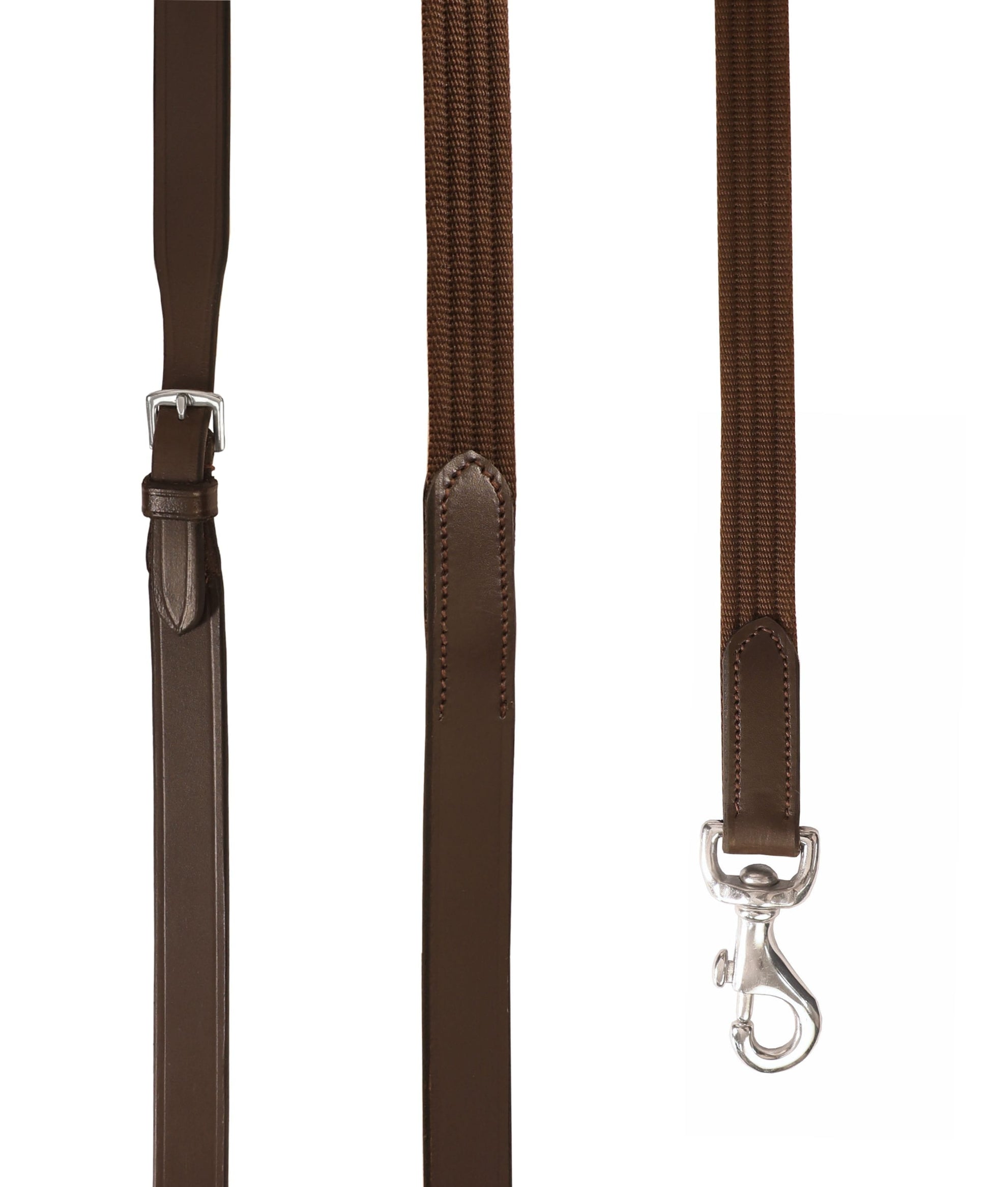 ExionPro Web & Leather Draw Reins