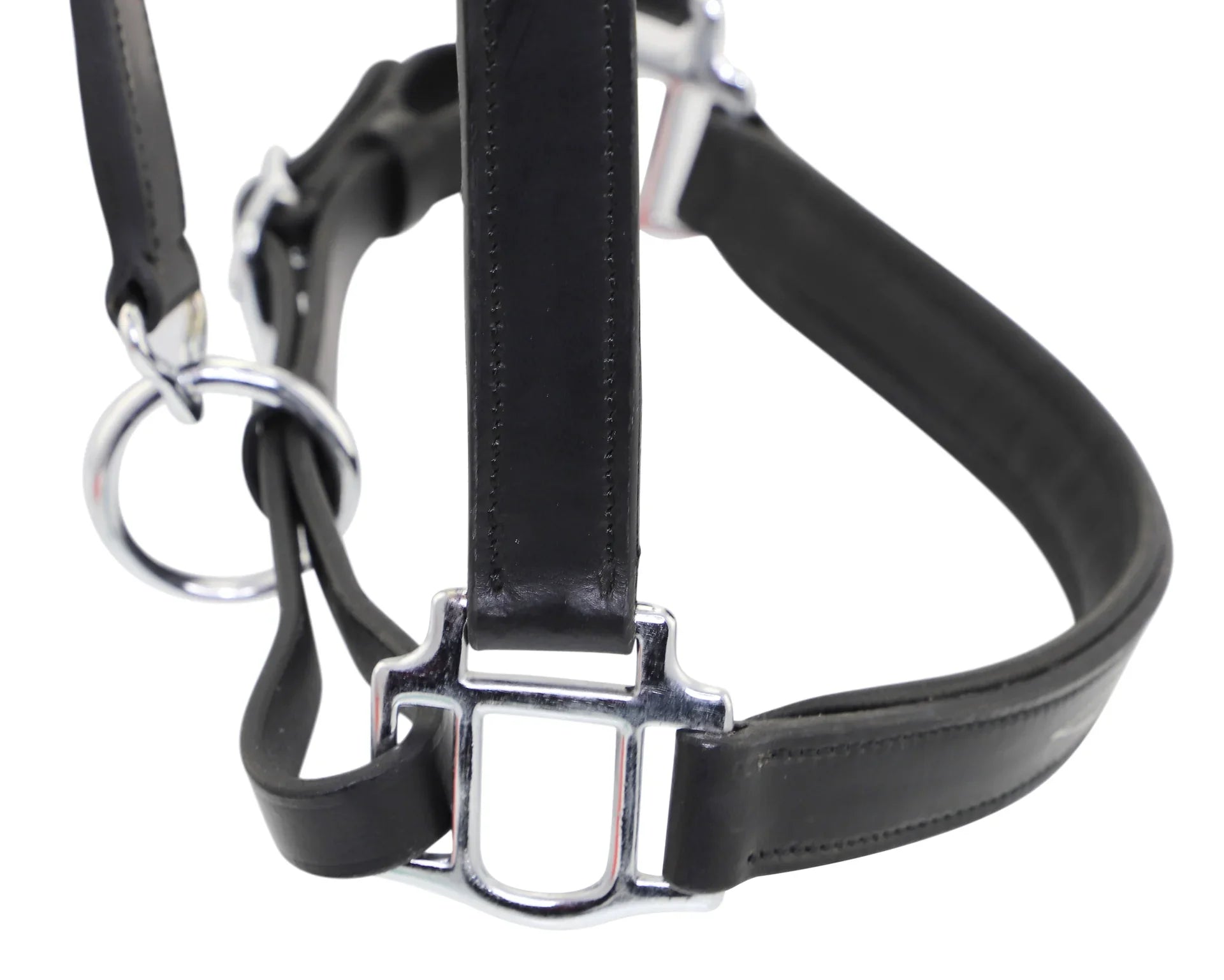 Eco Fancy Stitch Leather Halter