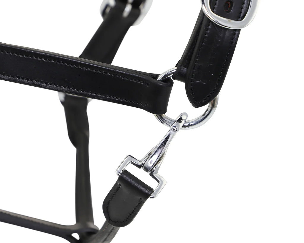 Eco Fancy Stitch Leather Halter