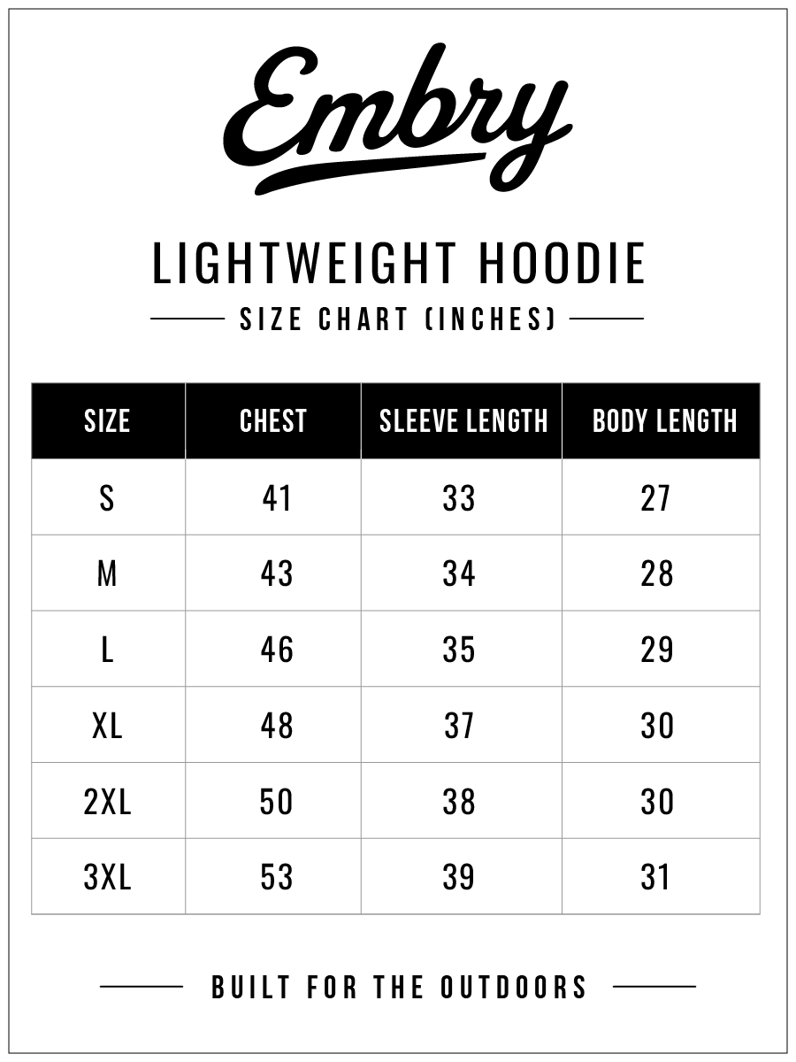 Lightweight Hoodie - Original Ranch