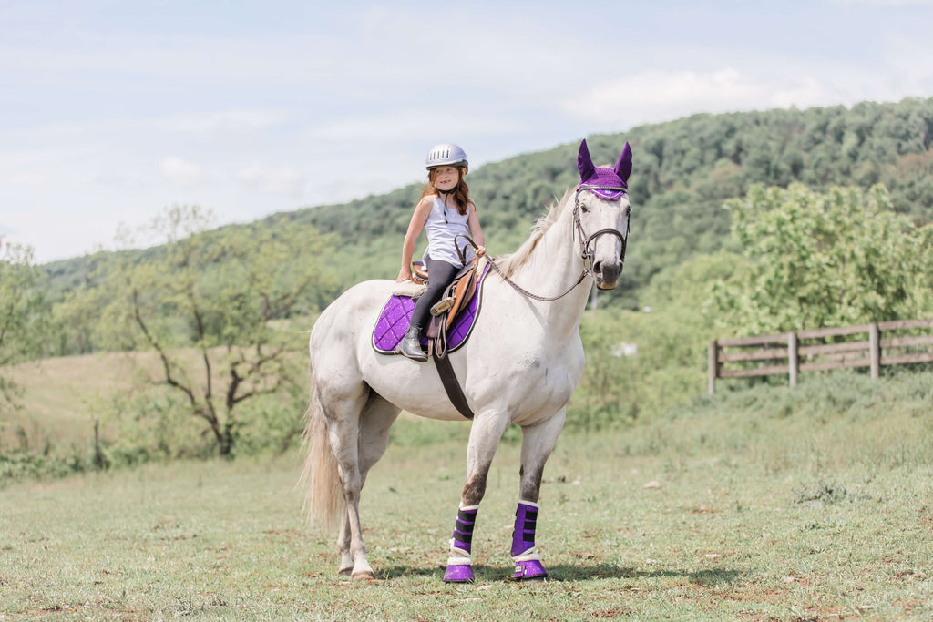 Purple Amethyst Brushing Boots