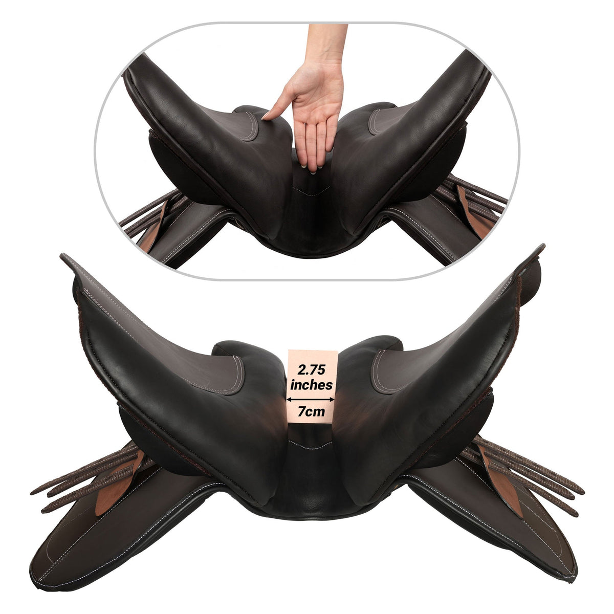 Henri De Rivel Equipe H Close Contact IGP Flocked Saddle