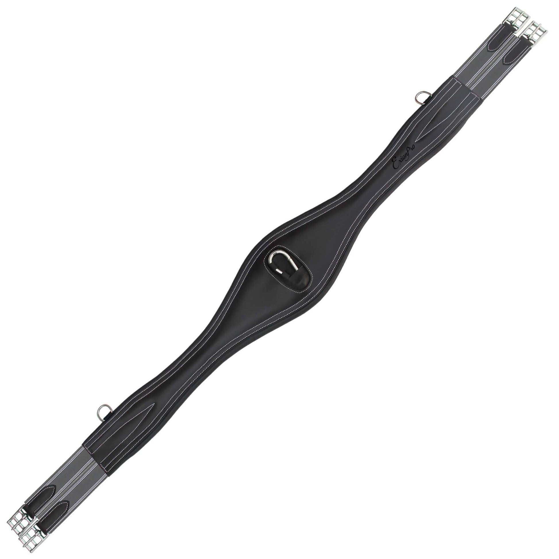 ExionPro 'Snap' Girth - Grey Elastic with White Lines