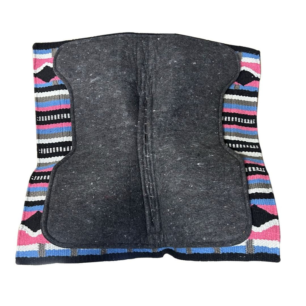 TuffRider Blush Stripe Western Saddle Pad