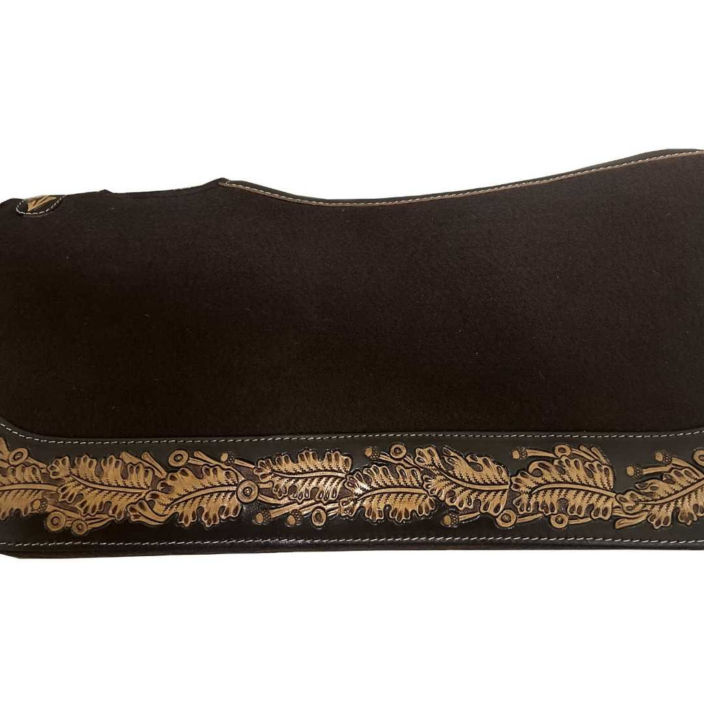 TuffRider Imperial Gold Polyester Felt Saddle Pad-1"