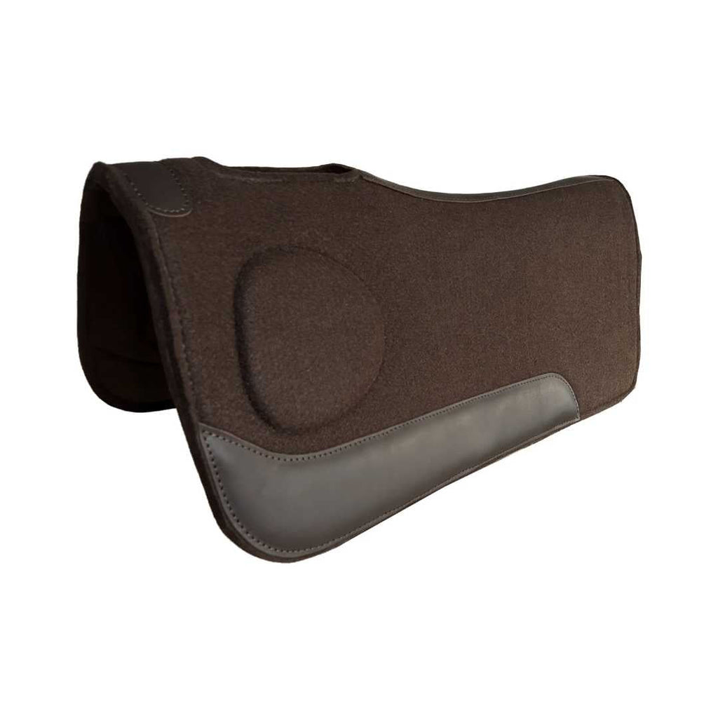 TuffRider Zenith Ease Brown Polyester Felt Saddle Pad-3/4"
