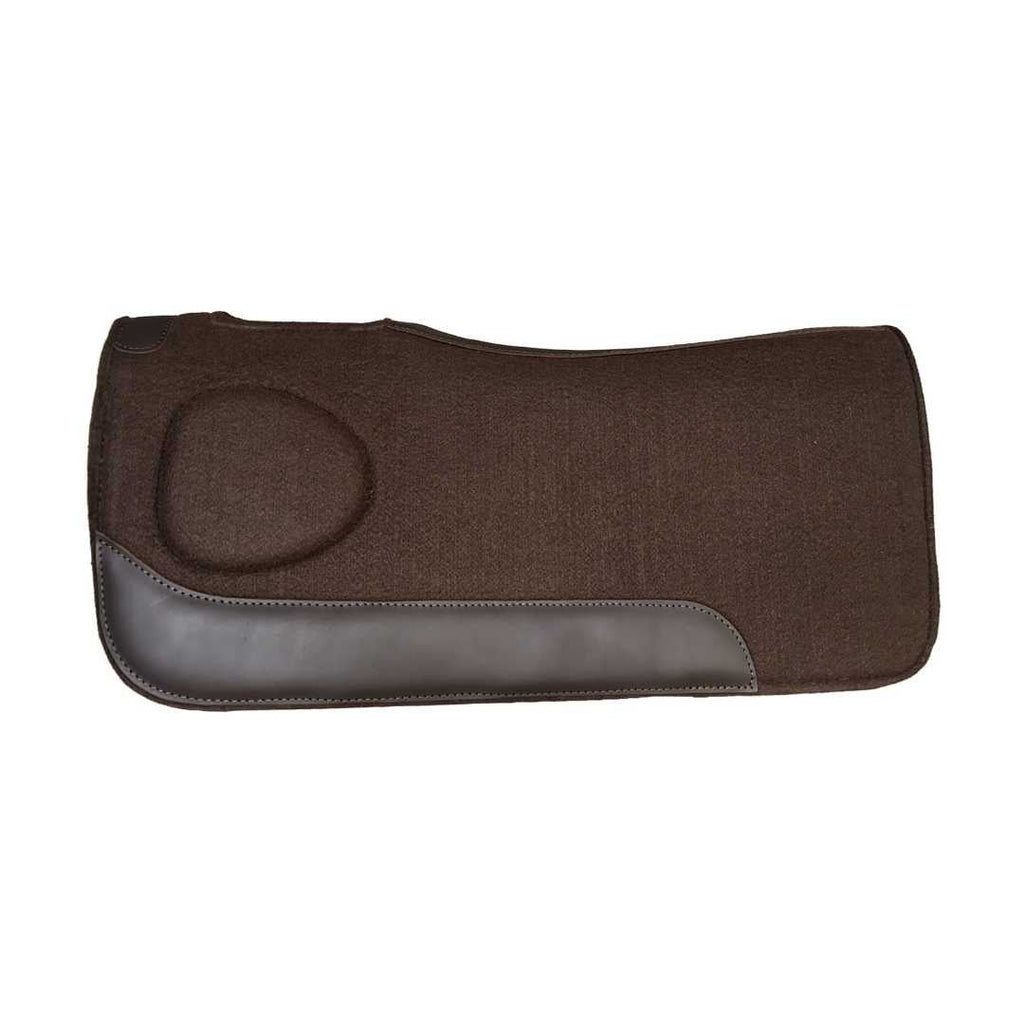 TuffRider Zenith Ease Brown Polyester Felt Saddle Pad-3/4"