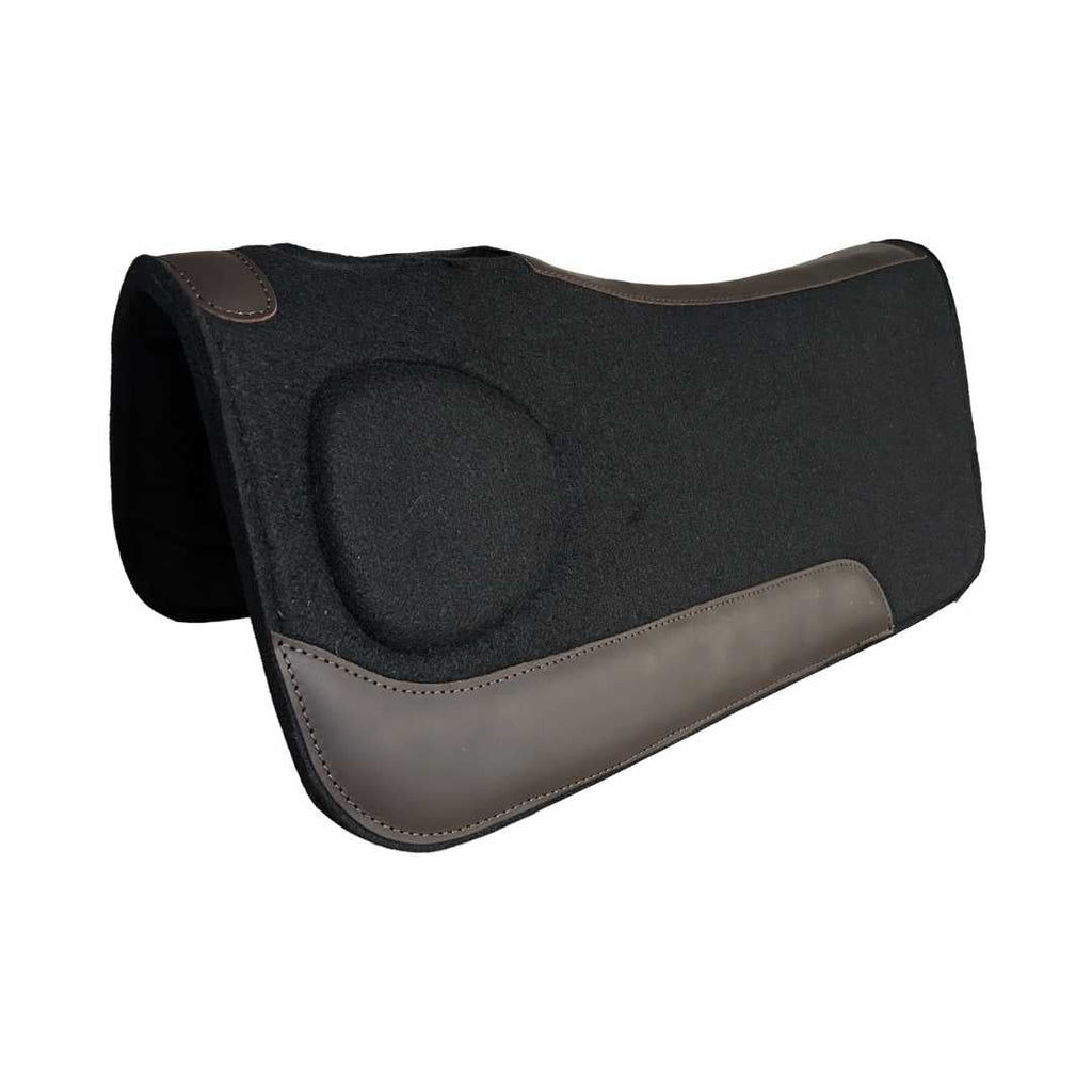 TuffRider Zenith Ease Black Polyester Felt Saddle Pad-3/4"