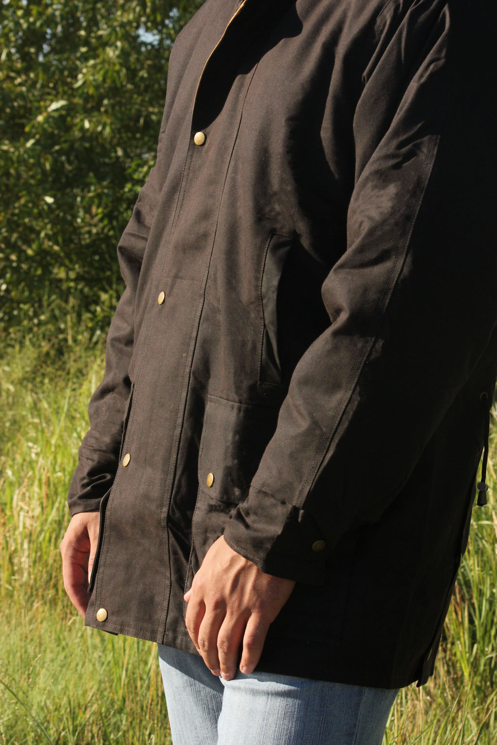 Yellowstone Ranchwear Men's Oil Skin Jacket
