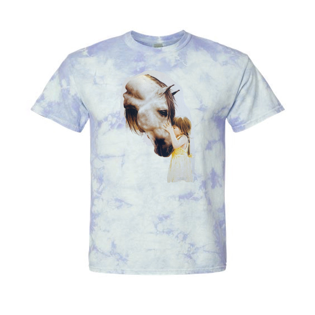 Equine Art Youth Tie Dye T-Shirt
