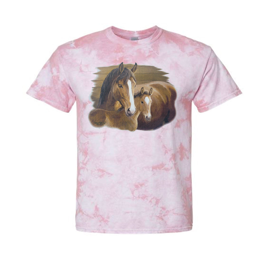 Equine Art Youth Tie Dye T-Shirt