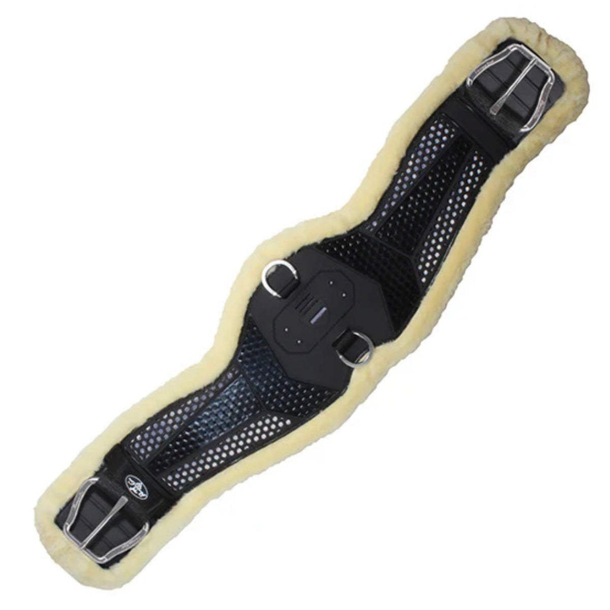 Black Contoured Fleece Cinch