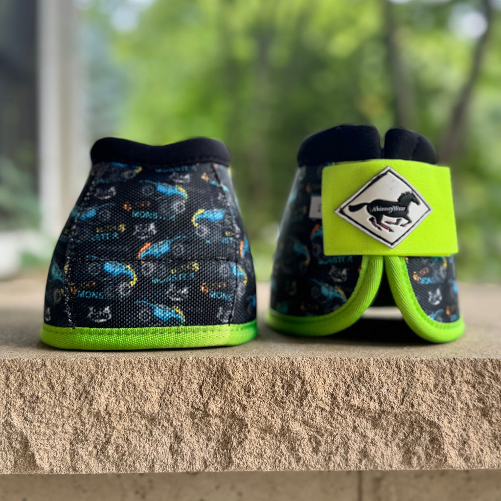 Large: Monster Trucks Ballistic Bell Boots