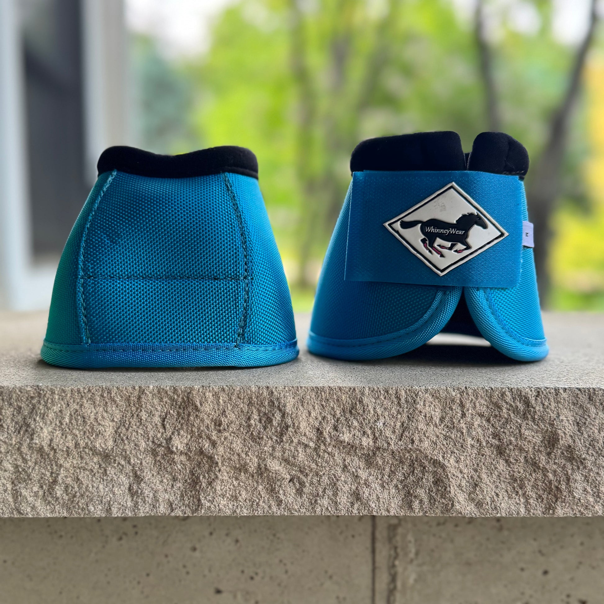 Medium: Turquoise Ballistic Bell Boots