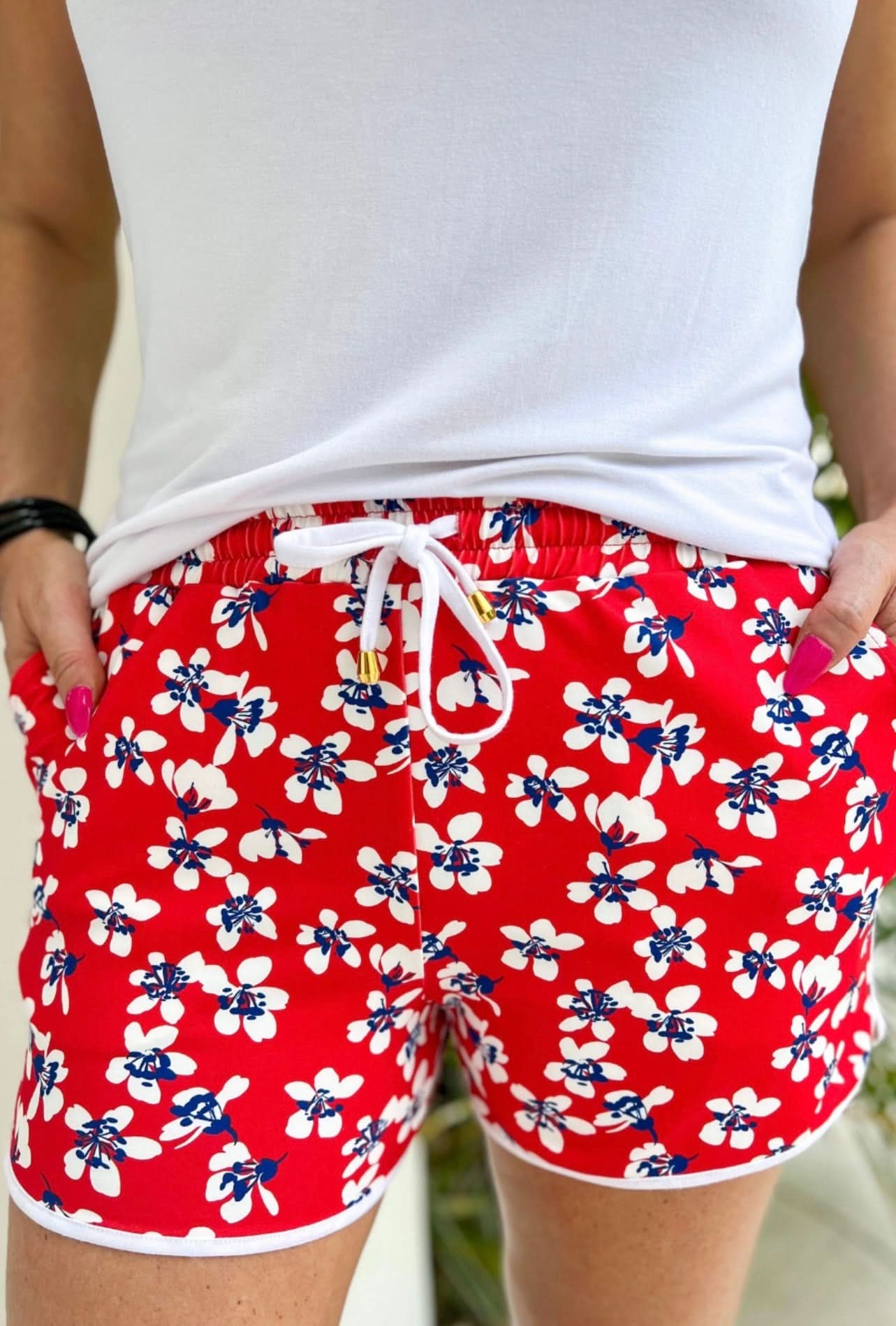 Rebel Floral Everyday Shorts- SALE