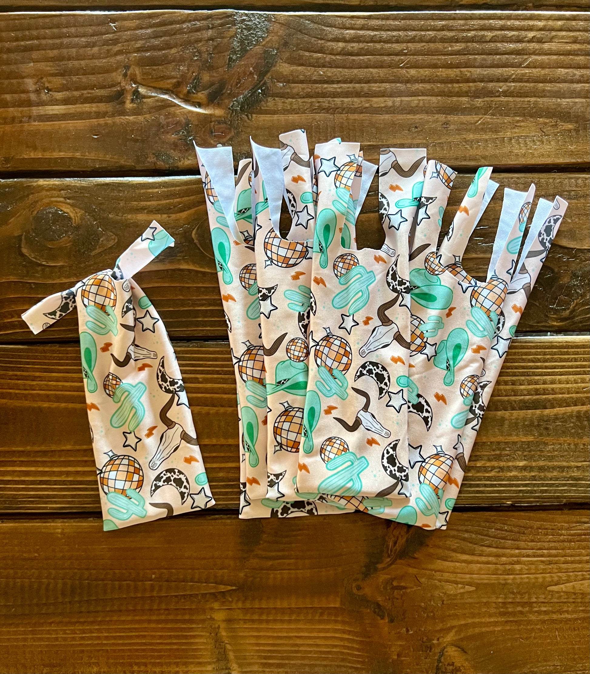 Disco Cowboy - 8 Two-String Mane Bags