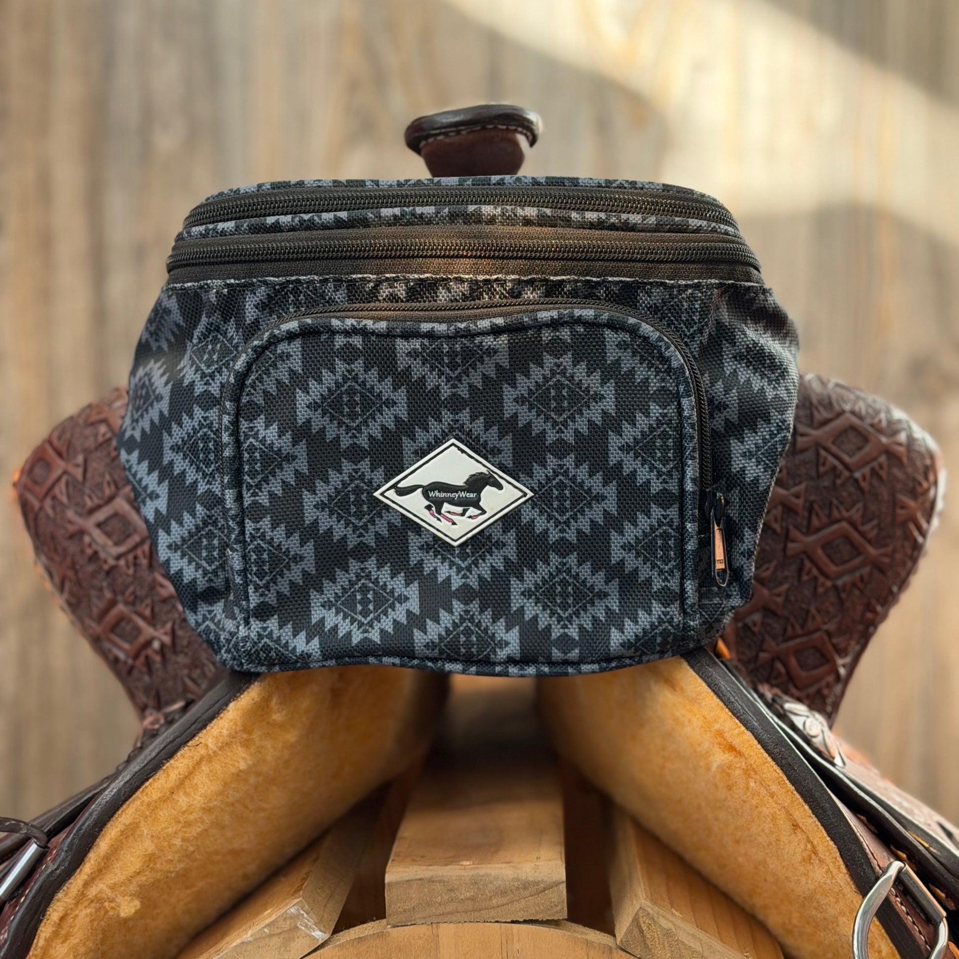 Midnight Aztec Pommel Pack