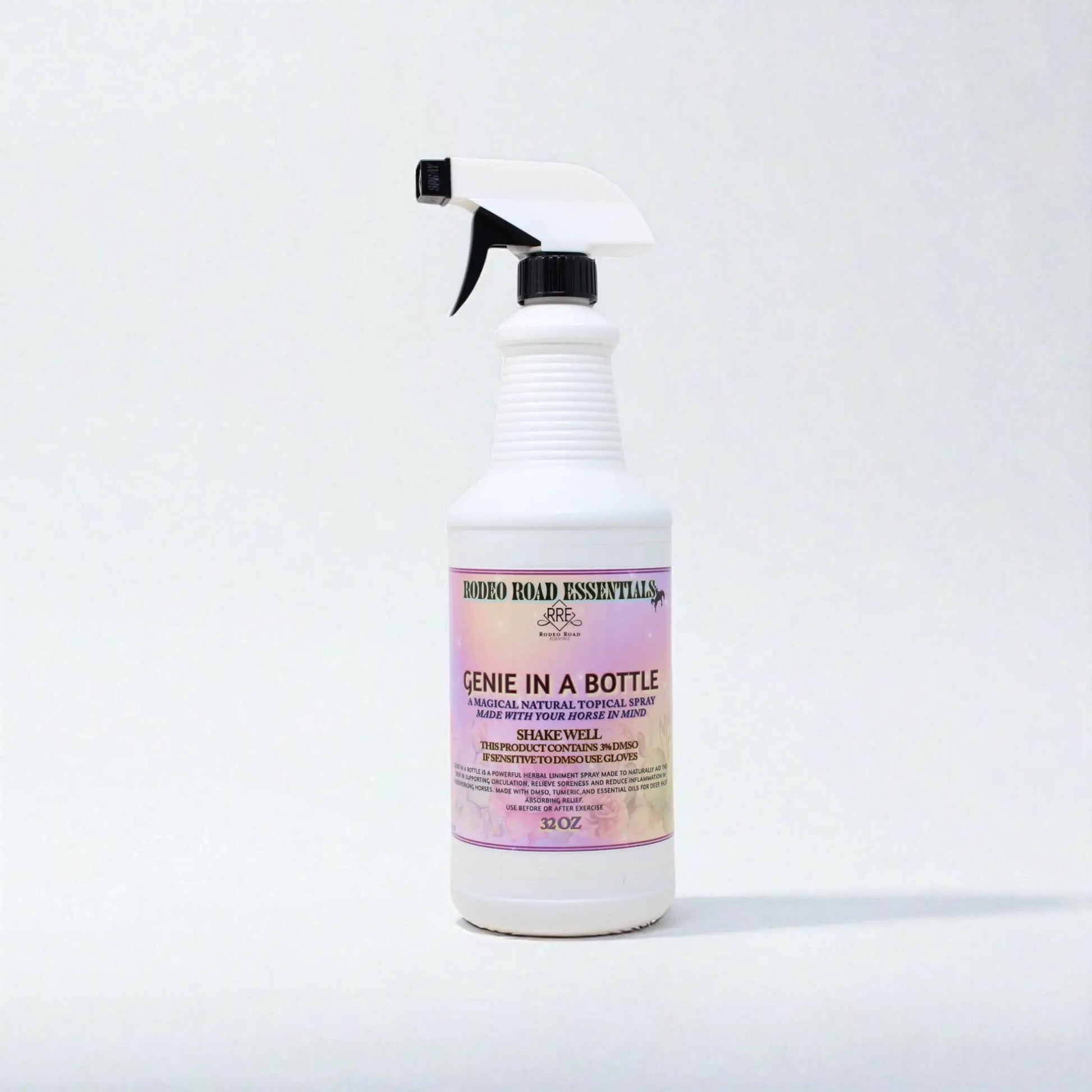 Genie In A Bottle Spray – Deep Relief Herbal Liniment for Performance Horses