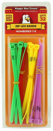ZIP LEG BANDS 32CT