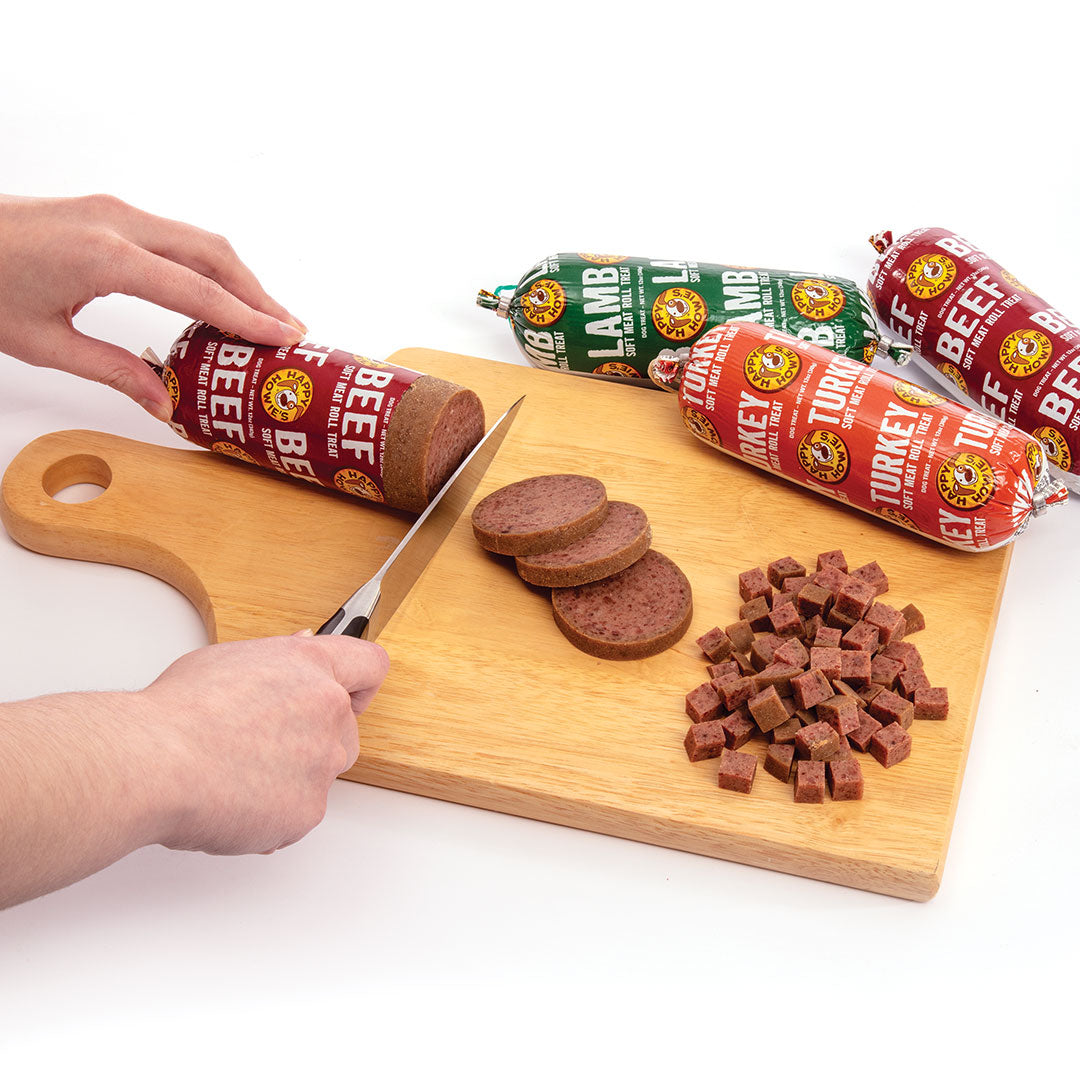 Happy Howie's Lamb Meat Roll Dog Treat (12oz)