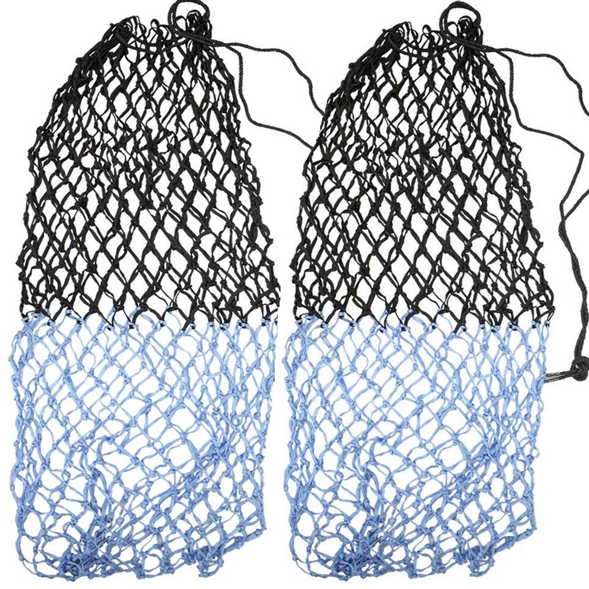 Derby Originals Set of 2 Superior Slow Feed 56" Soft Mesh Hanging Hay Net for Horses