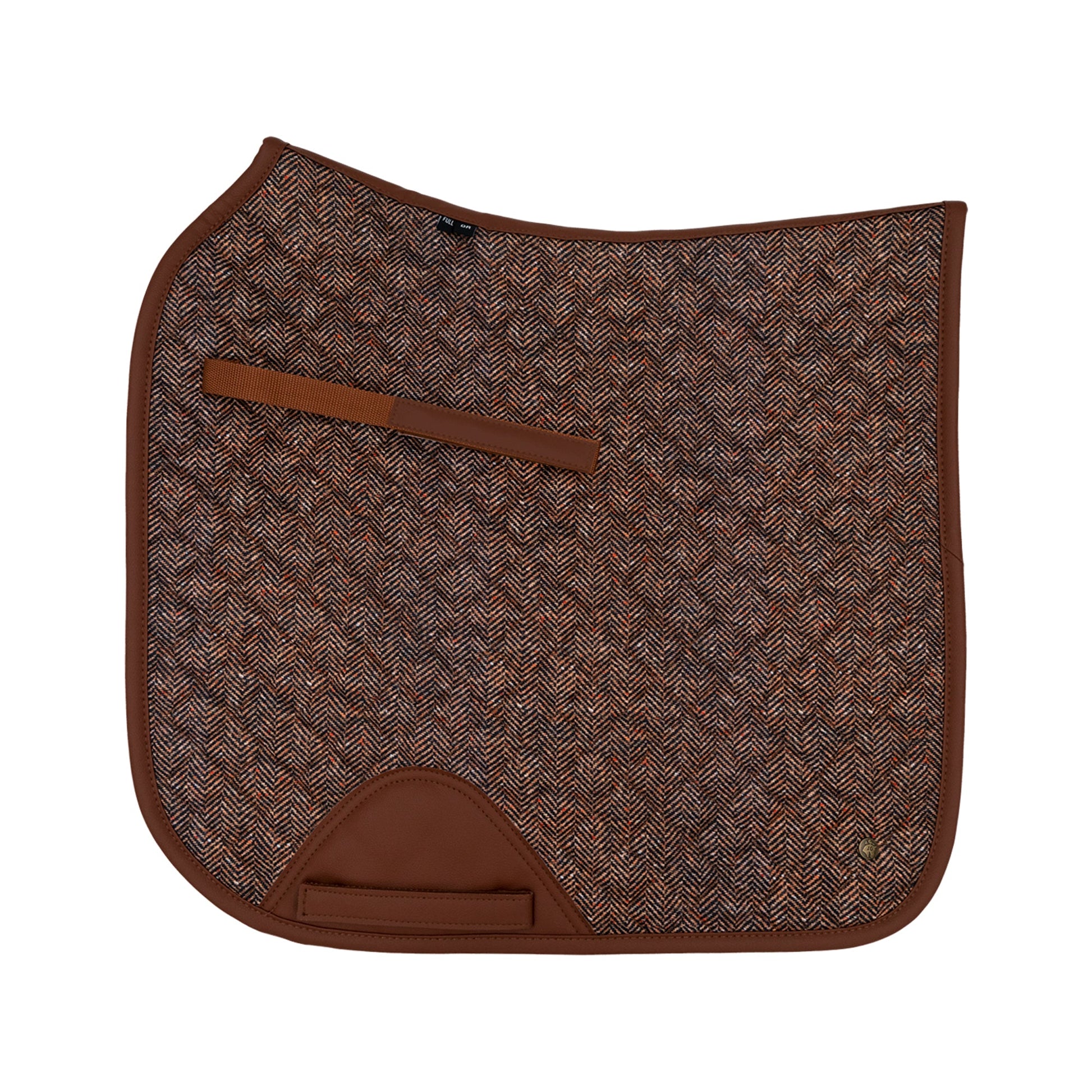 Dressage Pad, Herringbone & Cognac